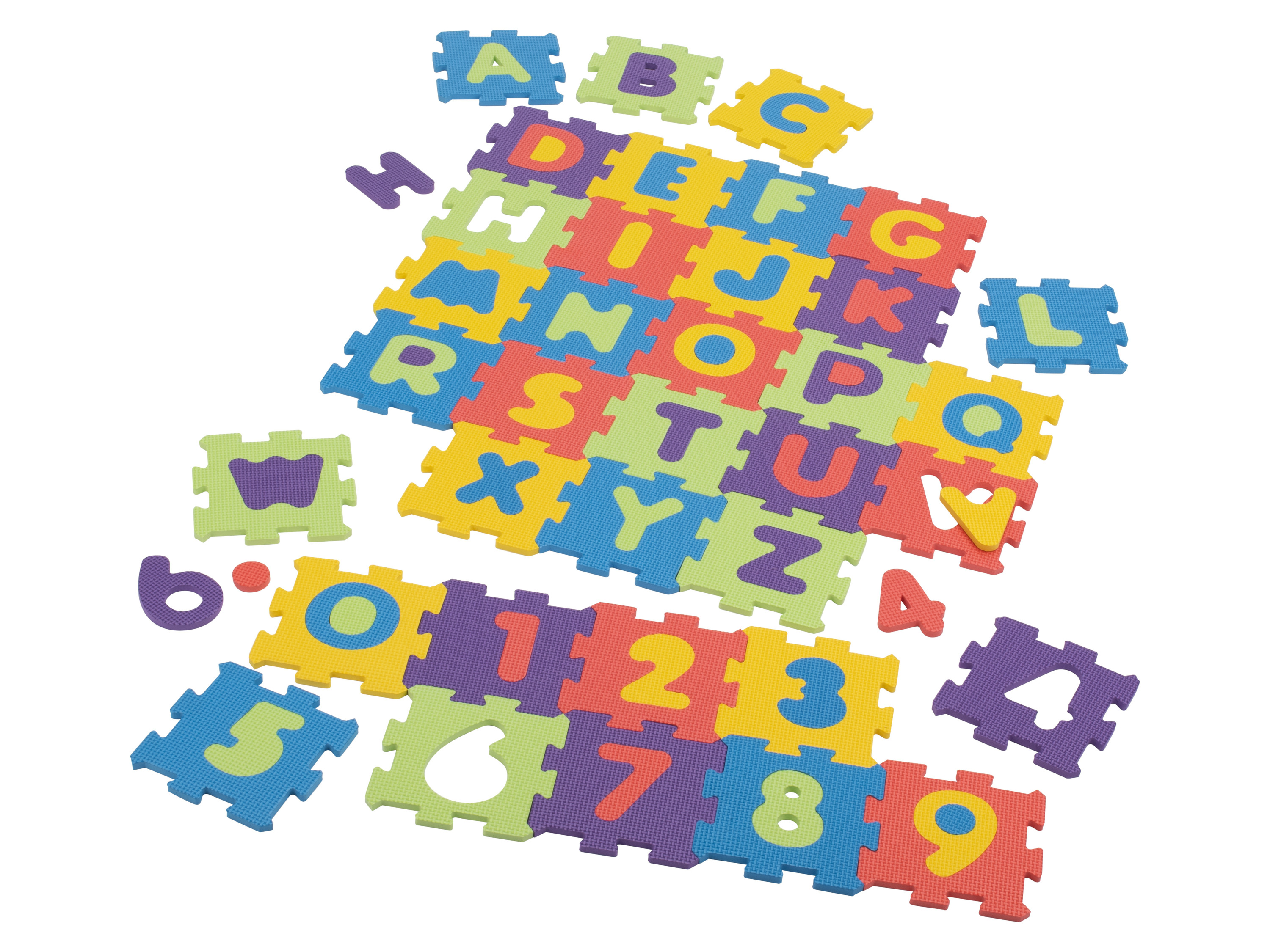 lupilu® Puzzle podložky (čísla a písmená)