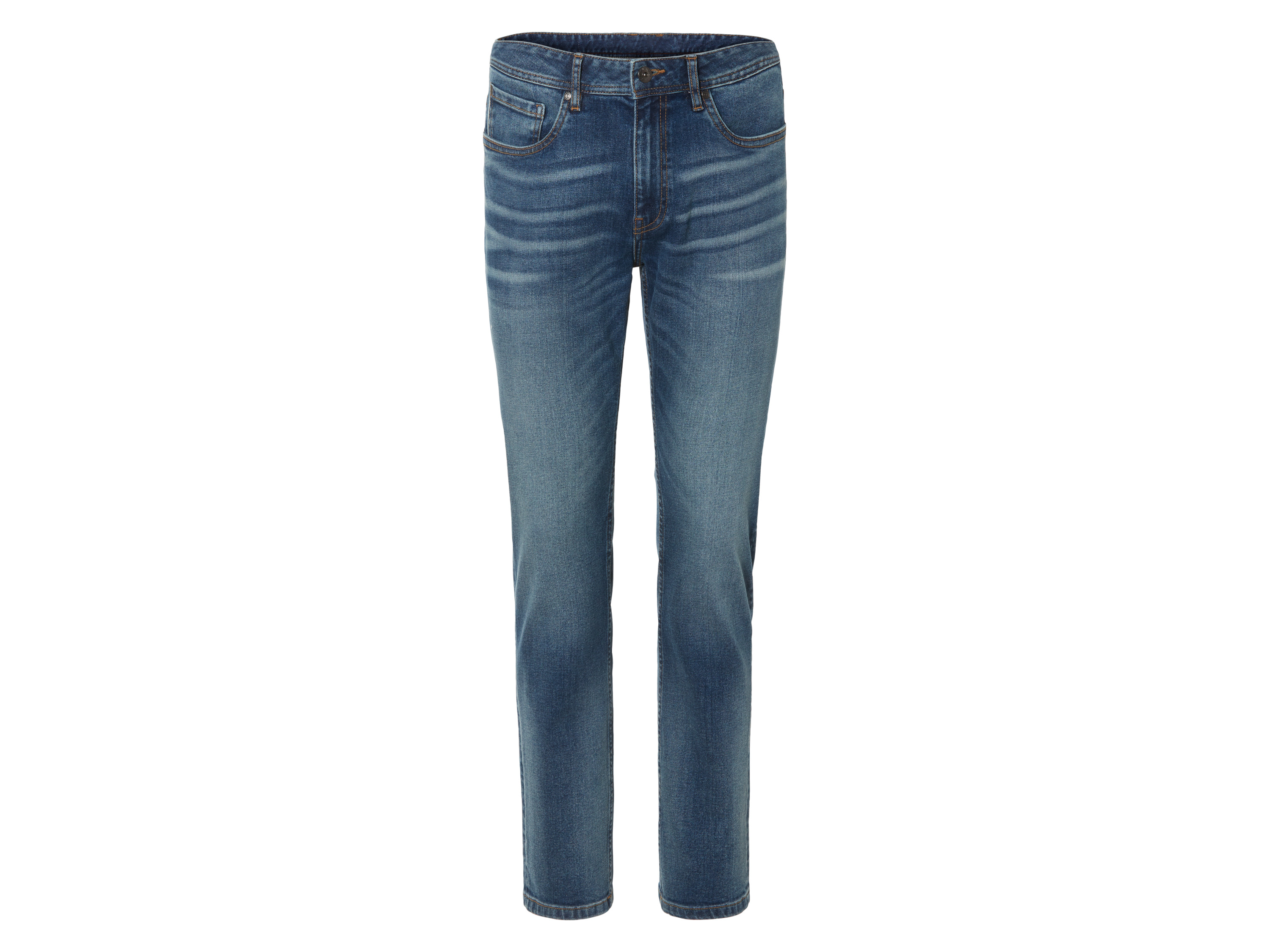 LIVERGY® Pánske rifle „Slim Fit“ (modrá, 54 (38/32))