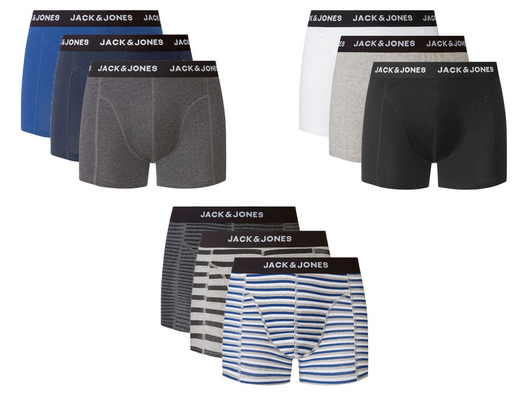 Prejsť na zobrazenie na celú obrazovku: Jack & Jones Pánske boxerky, 3 kusy – obrázok 1