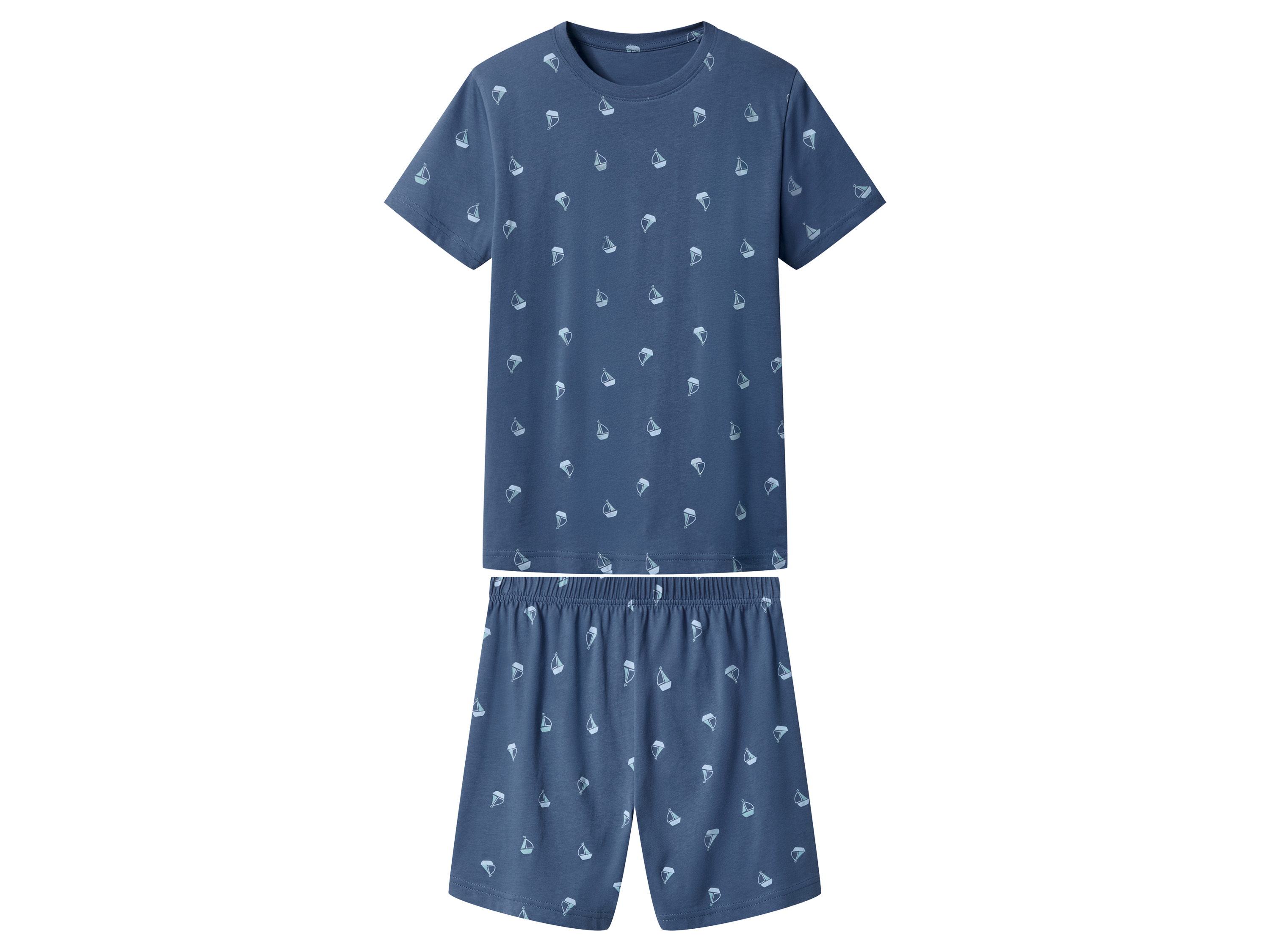 E-shop Esmara Kids Chlapčenské krátke pyžamo (modrá, 134/140)