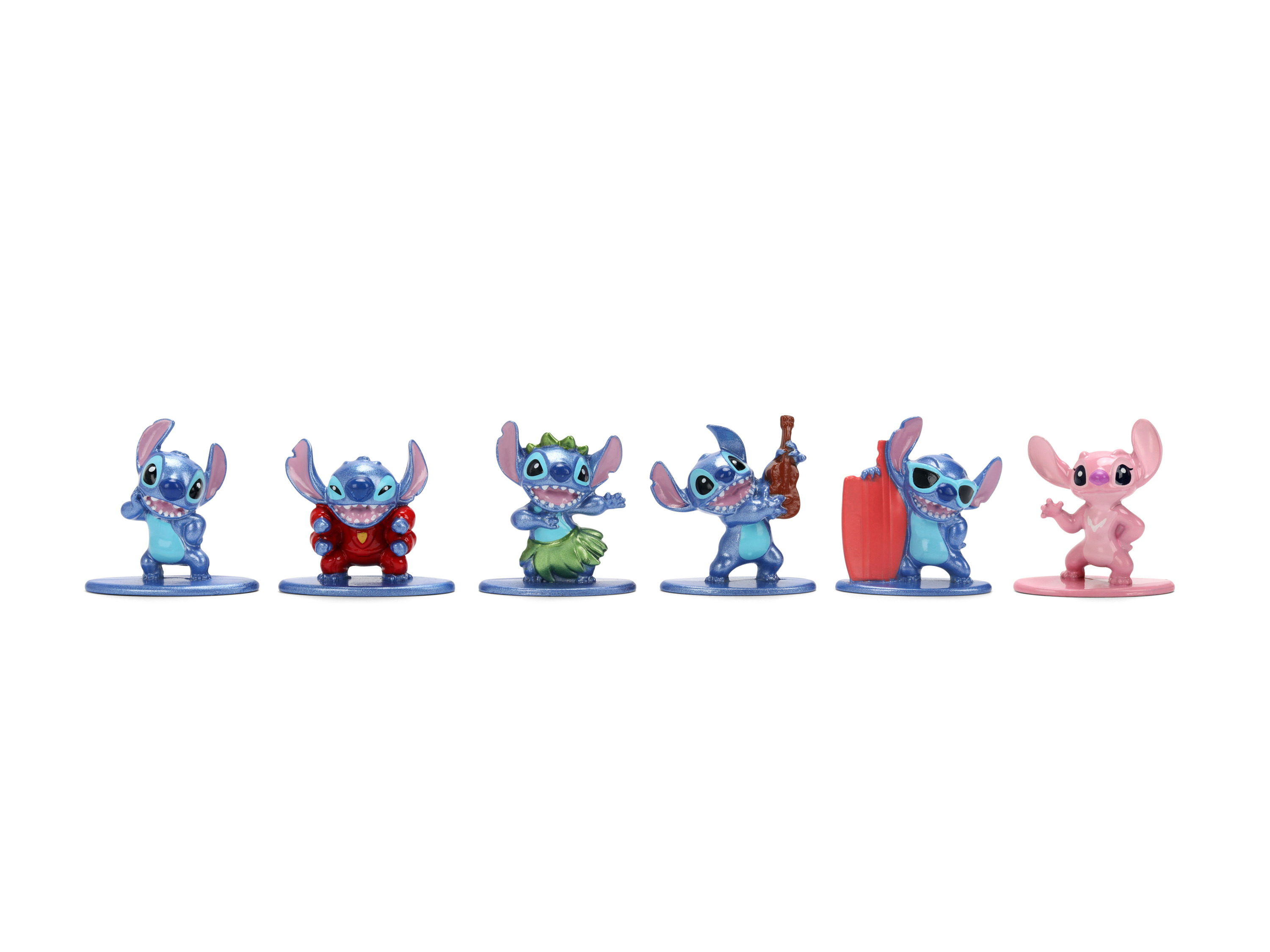 Jada Stitch Nano Diorama, 6-dielna súprava