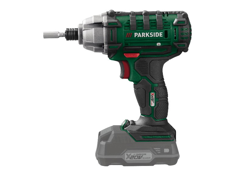 Parkside® Aku rázový uťahovák Pdssa 20-Li B2 + Akumulátor 20 V/2 Ah PAP 202 A1 + Nabíjačka na akumulátor 20 V/2,4 A PLG 20 C1