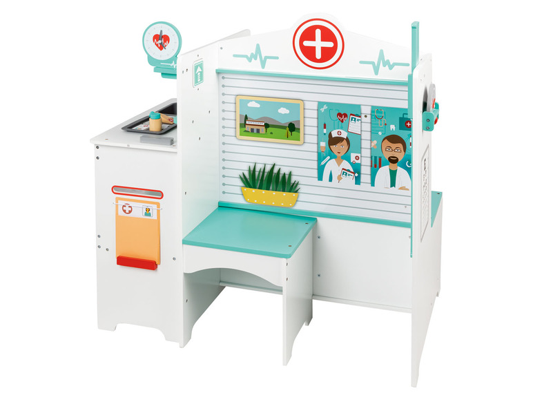 Prejsť na zobrazenie na celú obrazovku: Playtive Drevená lekárska ambulancia – obrázok 2