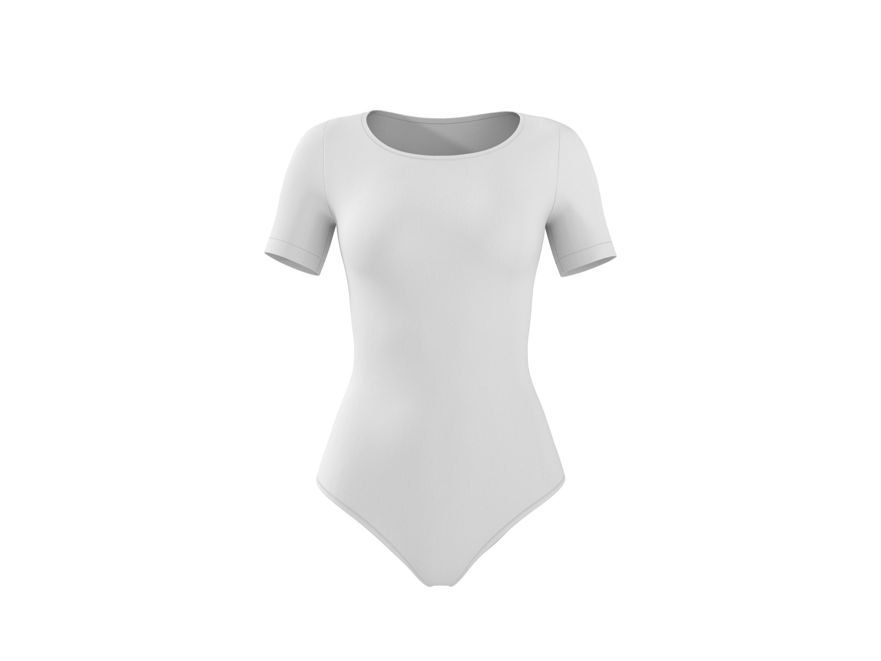 ESMARA® Dámske tvarujúce body s krátkym rukávom (biela, M (40/42))