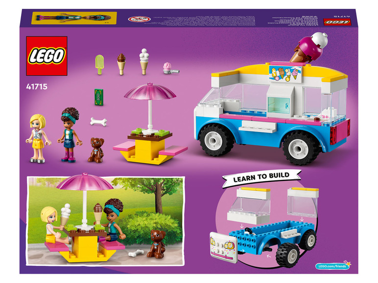 Prejsť na zobrazenie na celú obrazovku: LEGO® Friends 41715 Zmrzlinárska dodávka – obrázok 6
