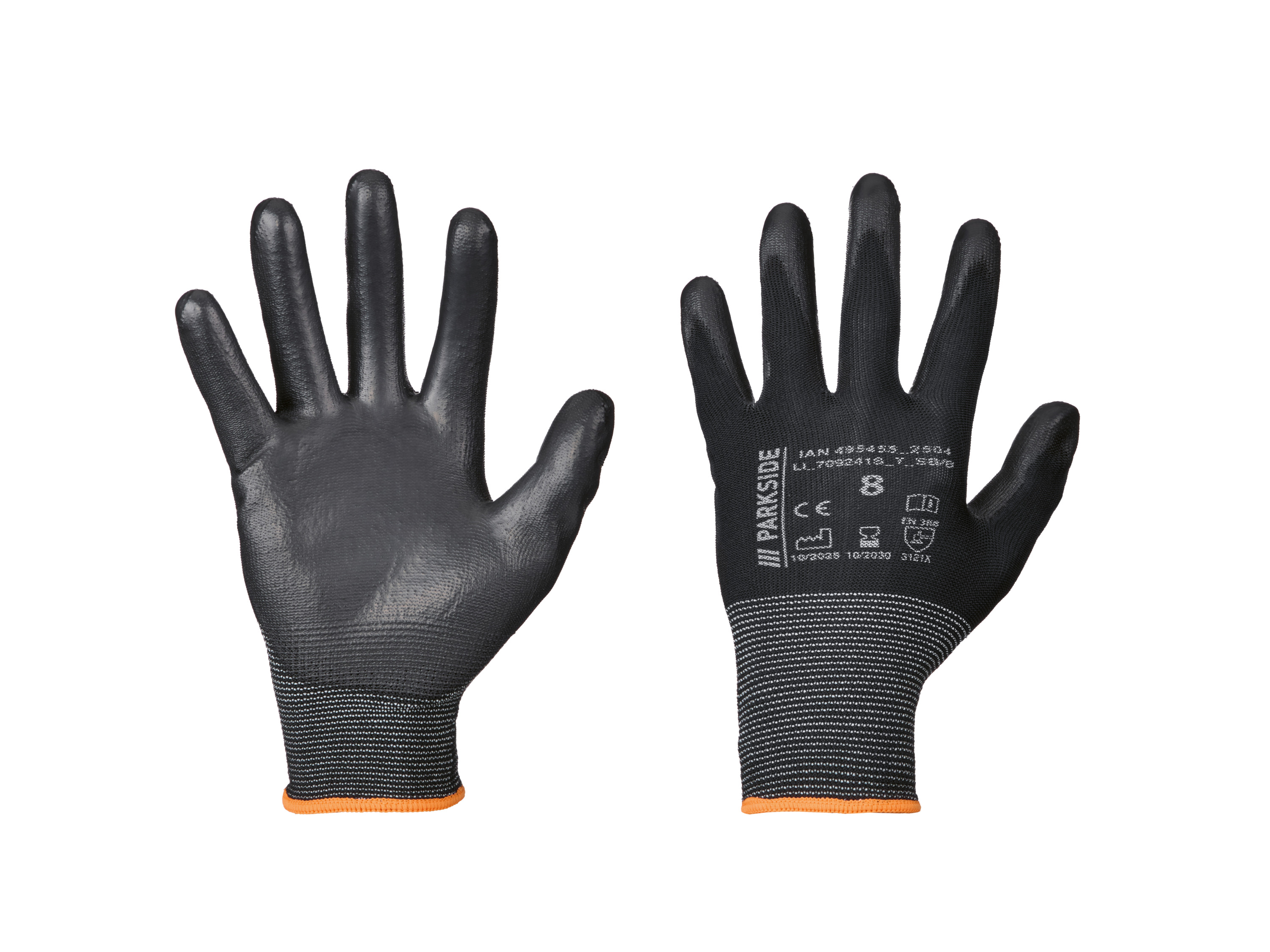 E-shop PARKSIDE® Dámske/Pánske pracovné rukavice, 3 páry (Midi Flex, 8)