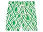 Deti šortky s geometrickým vzorom v zelenej a bielej farbe.