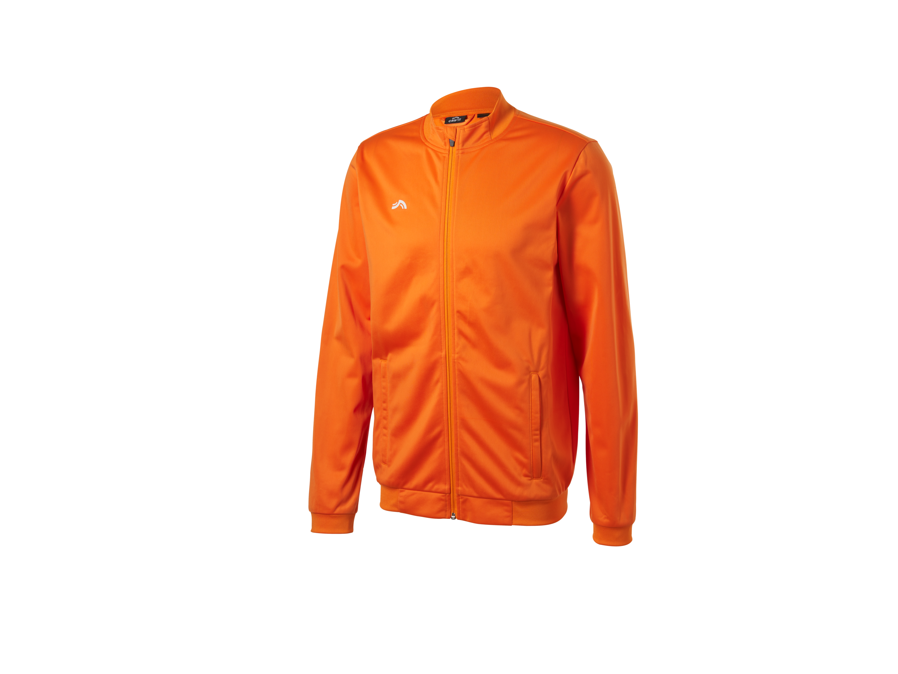 CRIVIT Pánska tréningová futbalová bunda (oranžová, XL (56/58))