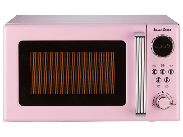SILVERCREST® KITCHEN TOOLS Mikrovlnná rúra SMWC 700 C1, ružová