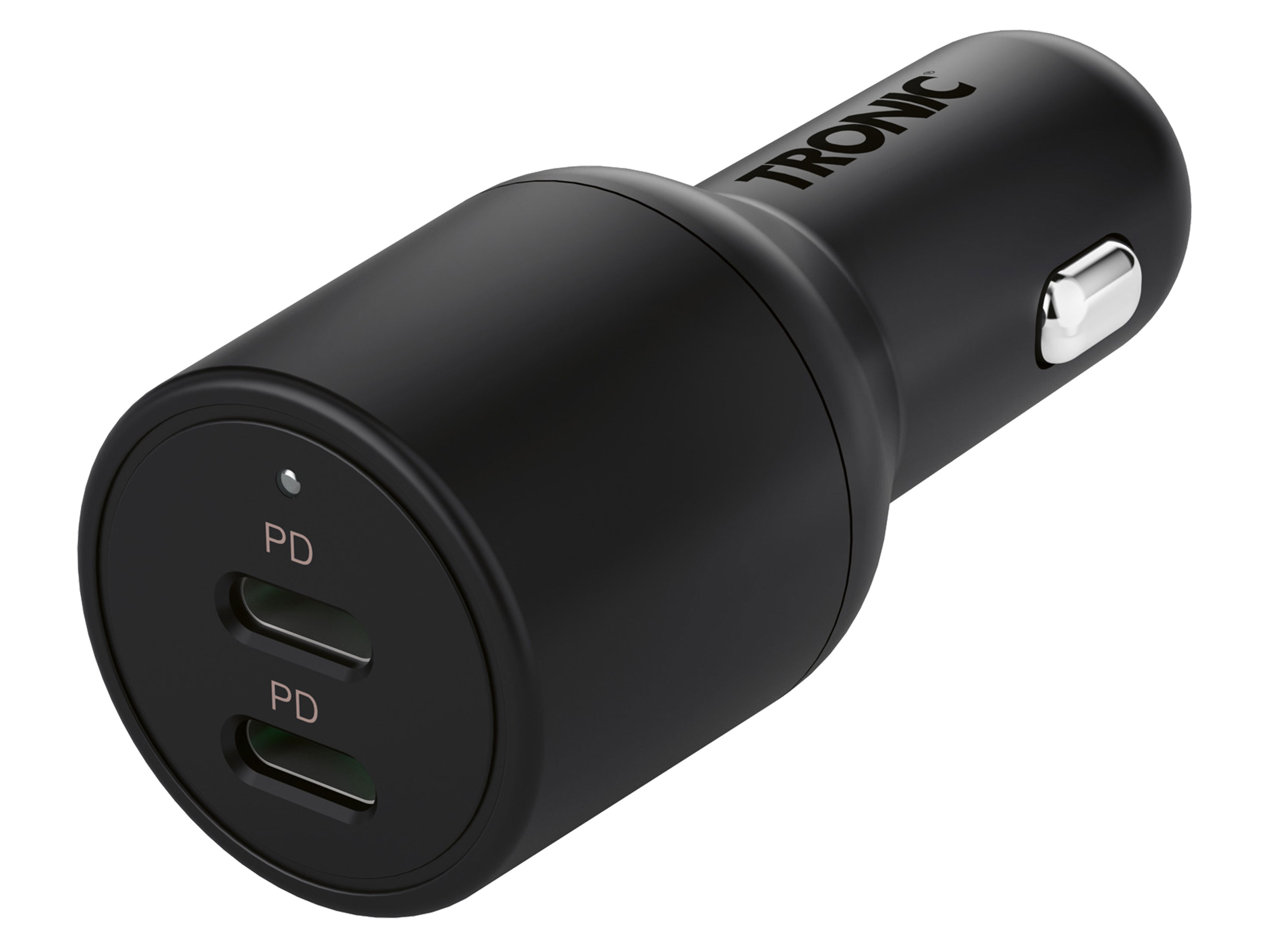 TRONIC® Nabíjací USB adaptér do auta USB-A & USB-C, 2x USB-C (USB-C PD, 36 W)