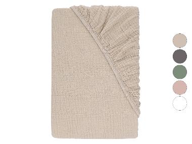 LIVARNO® Mušelínová napínacia plachta, 90 – 100 x 200 cm