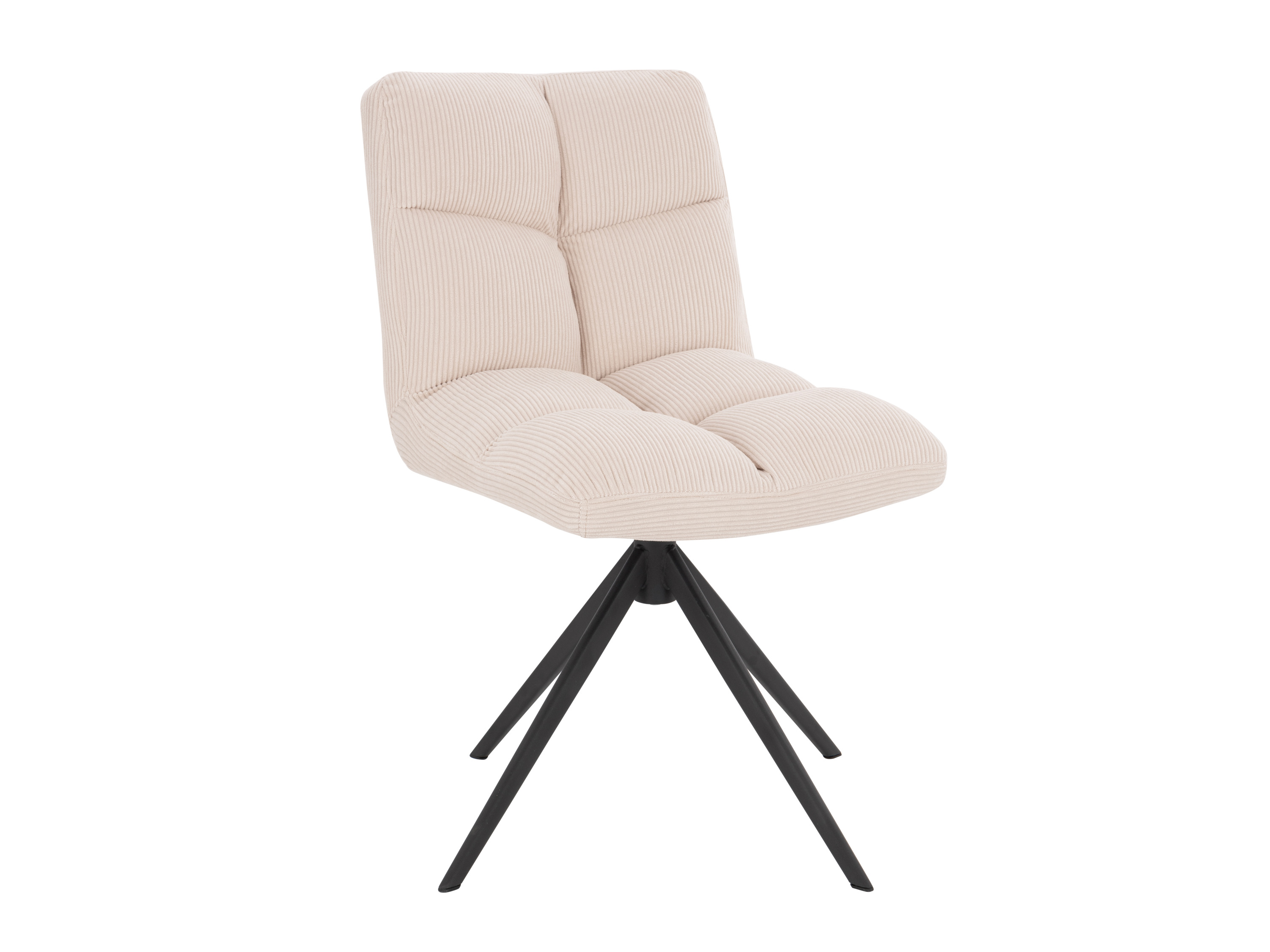 E-shop HOME DELUXE Jedálenská stolička NODA, 2 kusy (menčester/krémová)