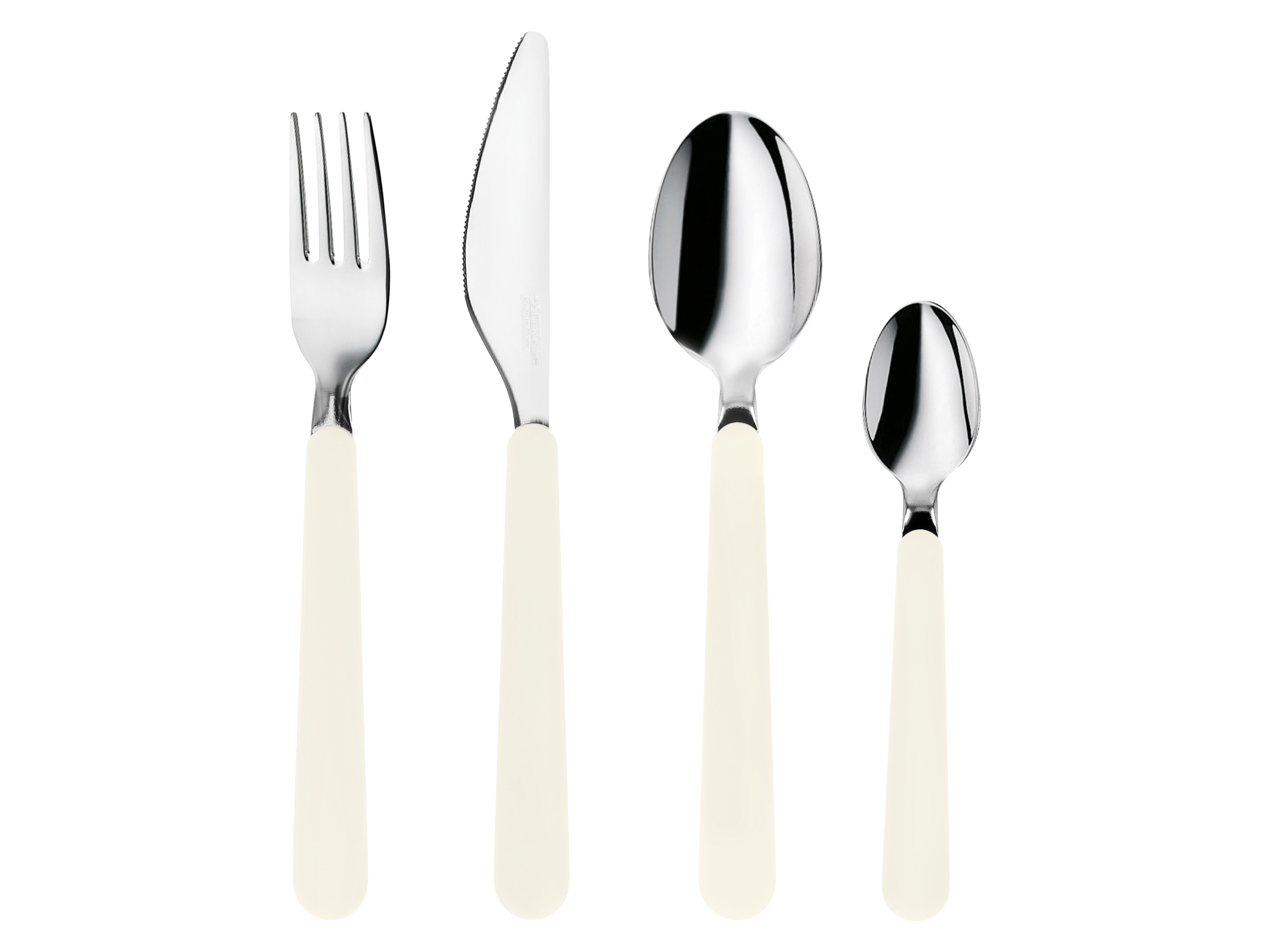 SILVERCREST® Príbor z ušľachtilej ocele (béžová)