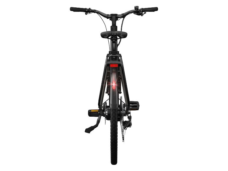 Crivit Mestský elektrobicykel s prehadzovačkou Shimano Cues Y.3 (čierna)