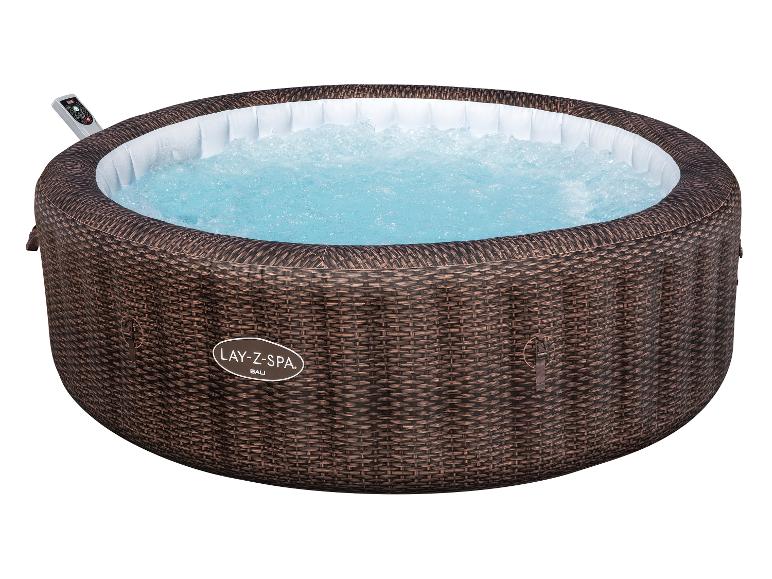Nafukovací vírivka Lay-Z-Spa Bali, hnedý ratan.