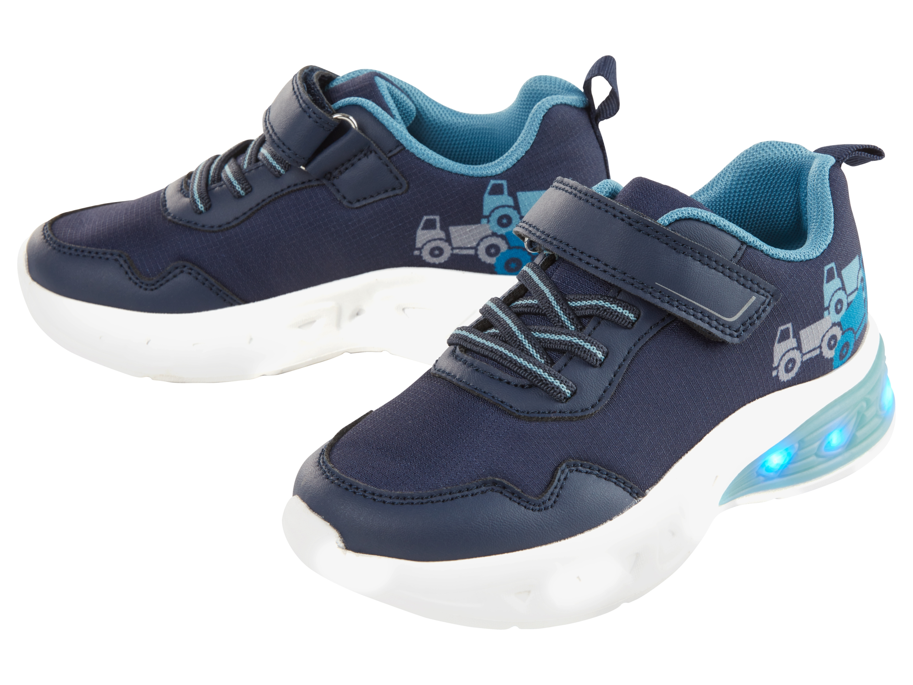 lupilu® Chlapčenské blikajúce tenisky (navy modrá, 25)