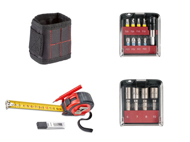 PARKSIDE® Magnetický náramok/Súprava bitov/Pásmo/Nástrčné kľúče