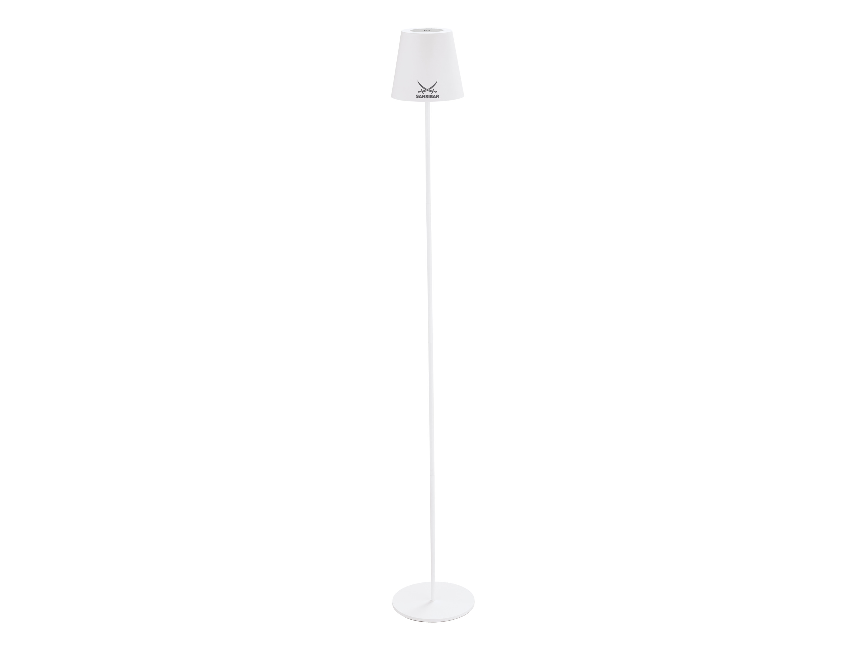 SANSIBAR Aku LED stojacia lampa (biela)