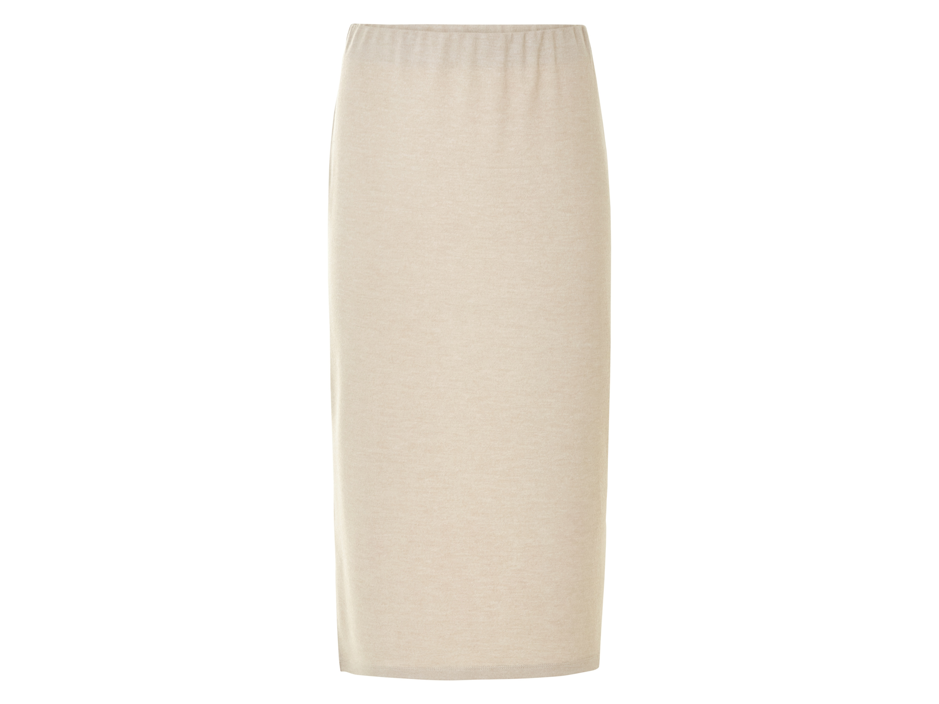 esmara® Dámska midi pletená sukňa (béžová, XS (32/34))