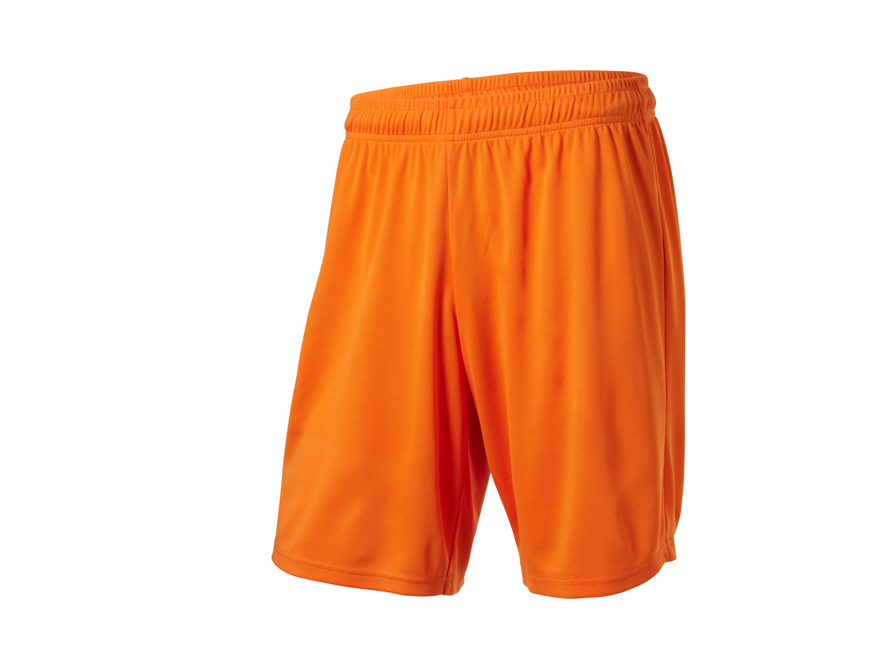CRIVIT Pánske funkčné futbalové šortky (oranžová, M (48/50))