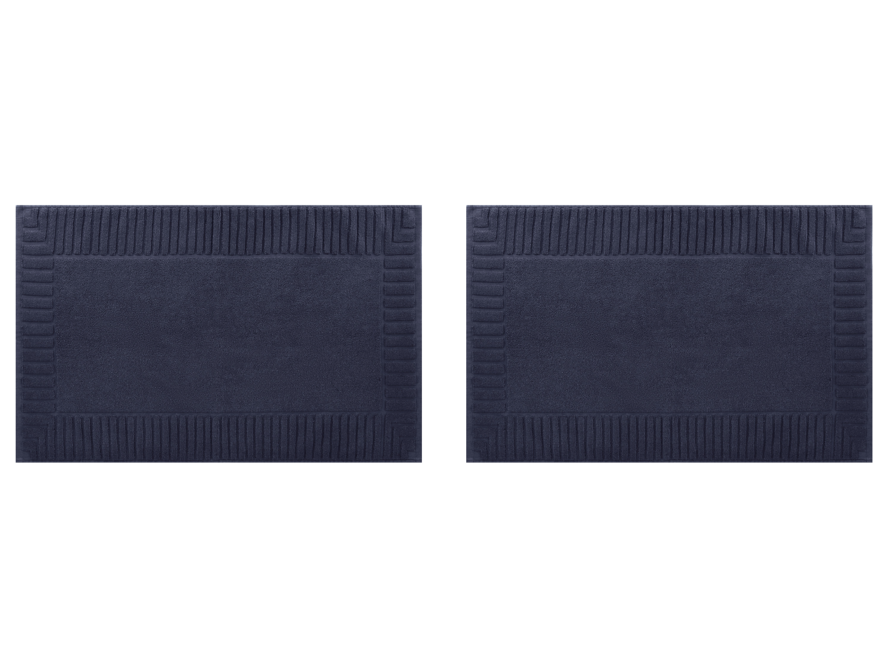 LIVARNO® Froté predložka do sprchy, 50 x 80 cm, 2 kusy (modrá)