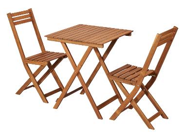 LIVARNO home Balkónová súprava Sevilla, 3-dielna