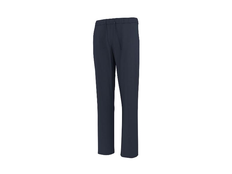 esmara Men Pánske nohavice s ľanom Premium (navy modrá, M (48/50))