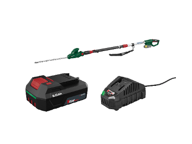 PARKSIDE® Aku teleskopické nožnice na živý plot 20 V PATHS 20 A1 + Akumulátor 20 V/2 Ah PAP 202 A1 + Nabíjačka20 V/2,4 A PLG 20 C1