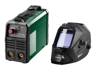 PARKSIDE® Invertorová zváračka PISG 120 D5 + Automatická zváracia helma PSHP 1 A1