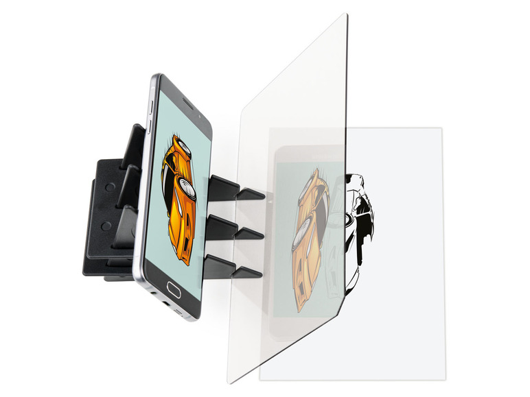 Prejsť na zobrazenie na celú obrazovku: UNITED OFFICE Kresliaci projektor, s držiakom na smartfón – obrázok 6