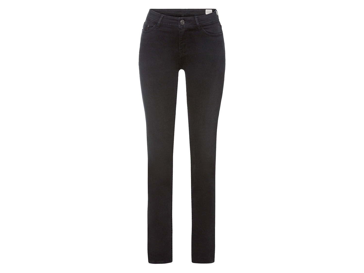 esmara® Dámske rifle „Slim Fit" (krátka dĺžka, 38, čierna)
