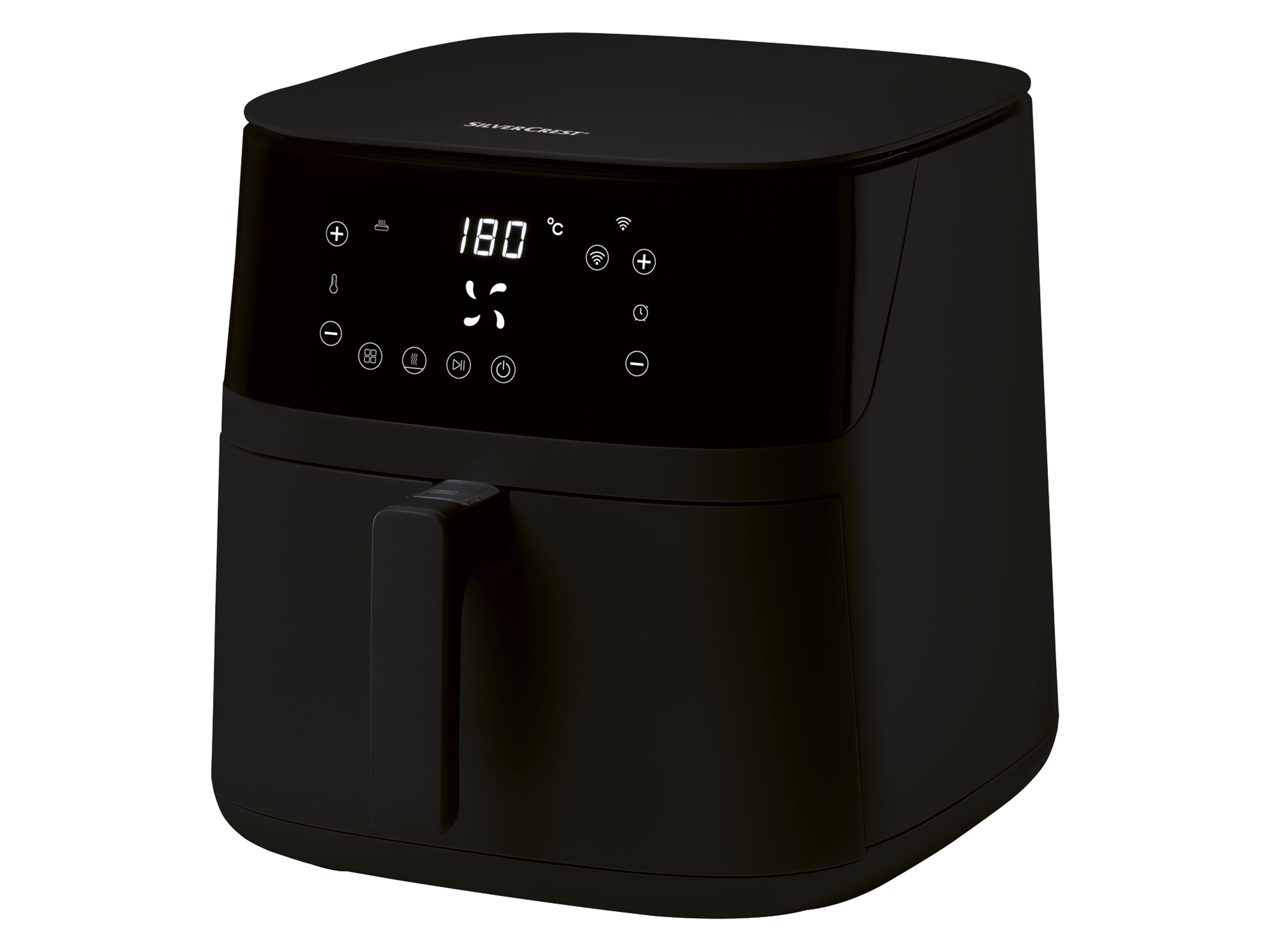 SILVERCREST® KITCHEN TOOLS Teplovzdušná fritéza Smart XL, 5,5 l