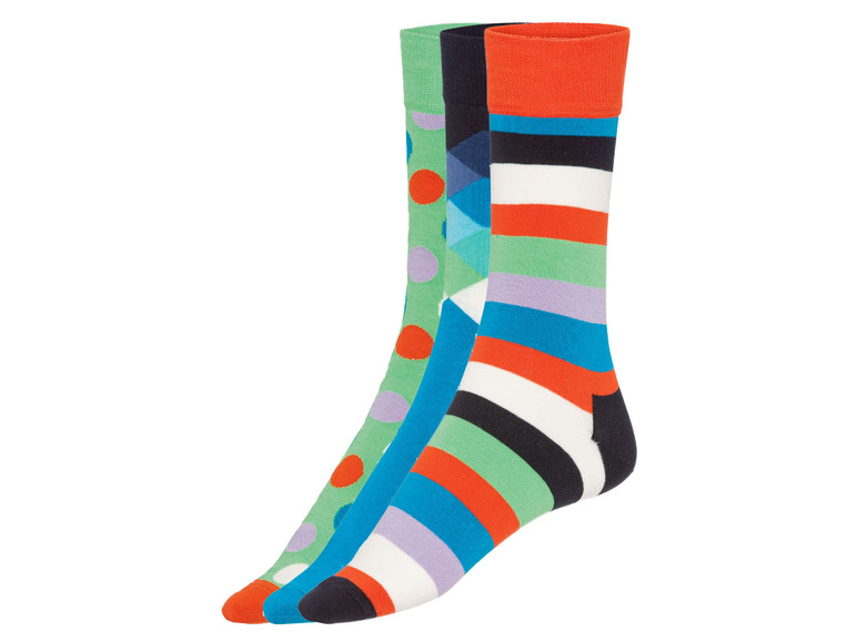 Prejsť na zobrazenie na celú obrazovku: Happy Socks Farebné ponožky v darčekovom balení, 3 páry – obrázok 1