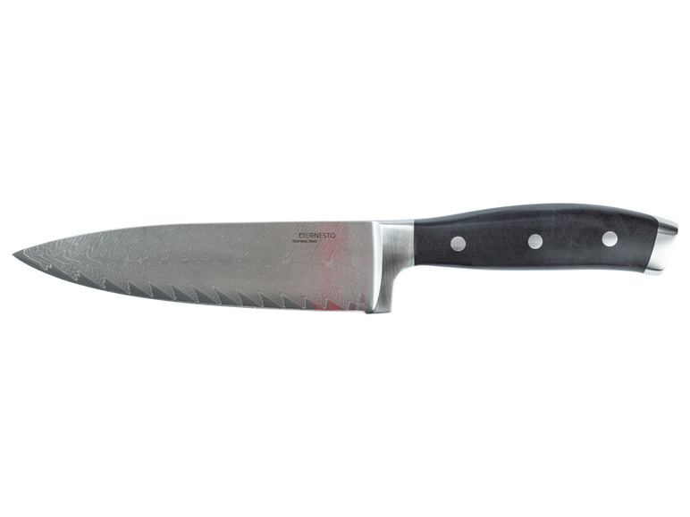Prejsť na zobrazenie na celú obrazovku: ERNESTO® Kuchynský nôž/Nôž na zeleninu z damascénskej ocele – obrázok 2