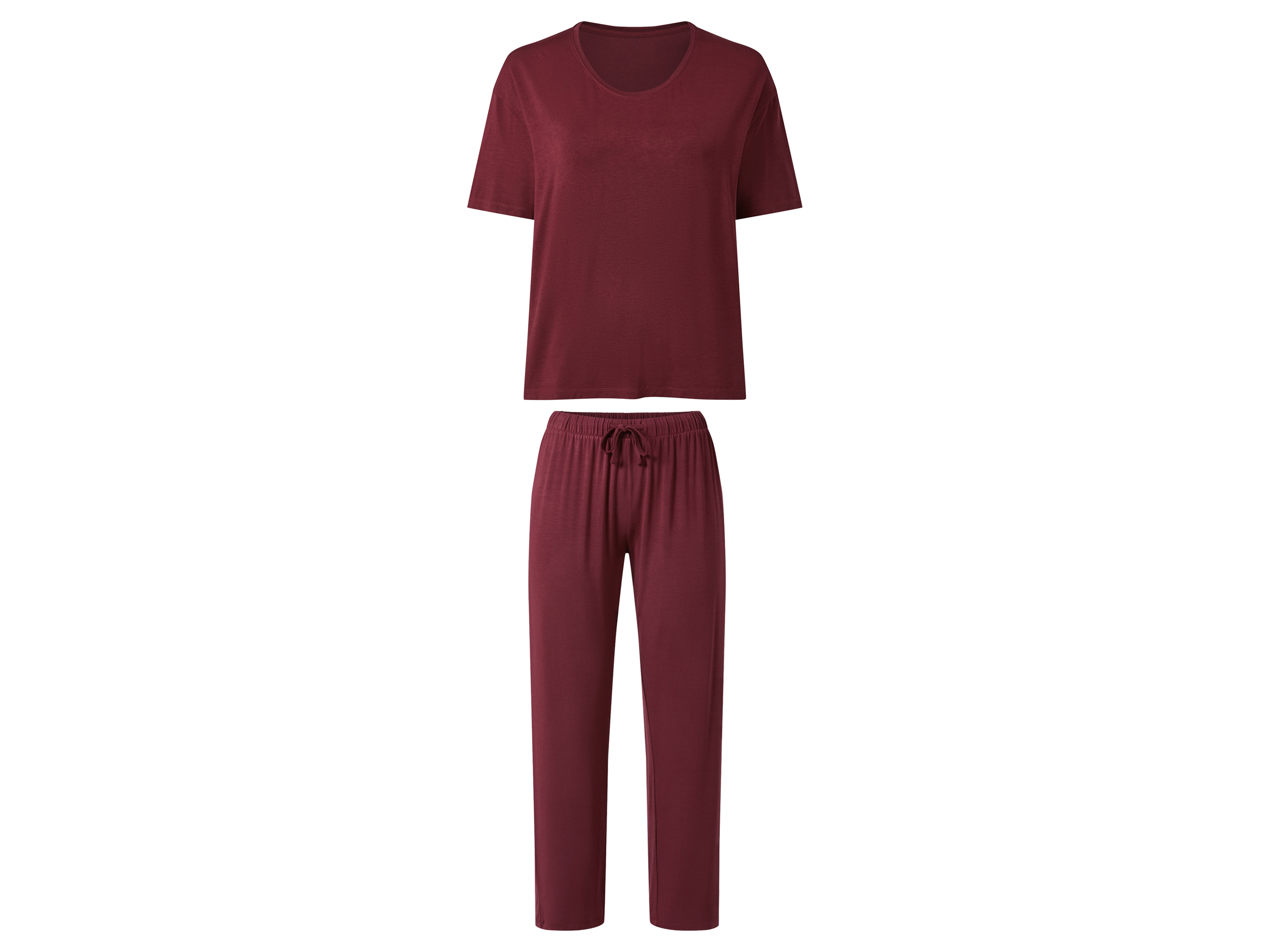 esmara® Dámske pyžamo Premium (červená, XS (32/34))