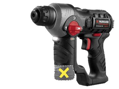 PARKSIDE PERFORMANCE® Aku vŕtacie kladivo 12 V PBHAP 12 A1 – bez akumulátora
