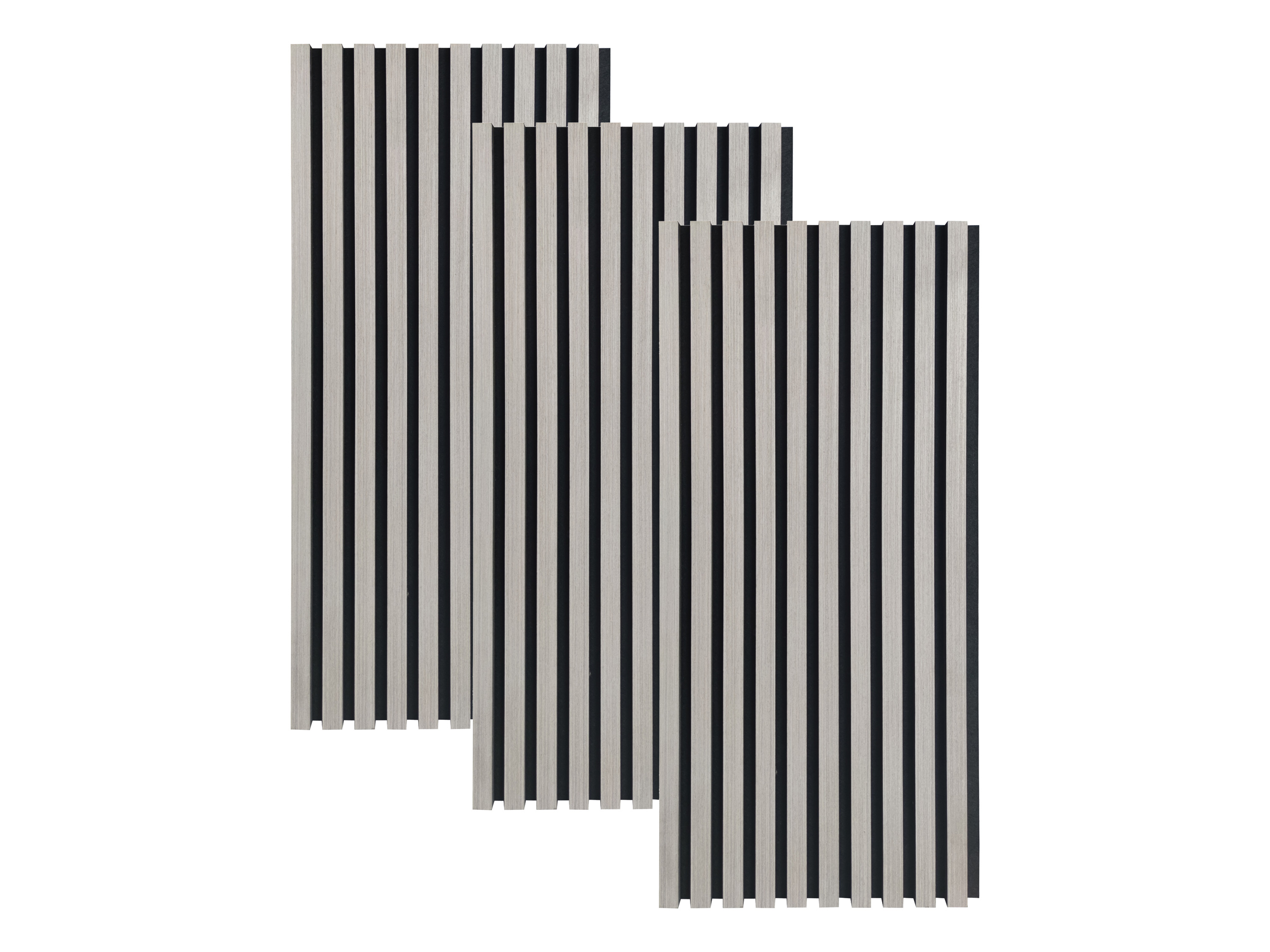 HOME DELUXE Akustický panel SONIC (3x 80 x 40 cm, sivý dub)