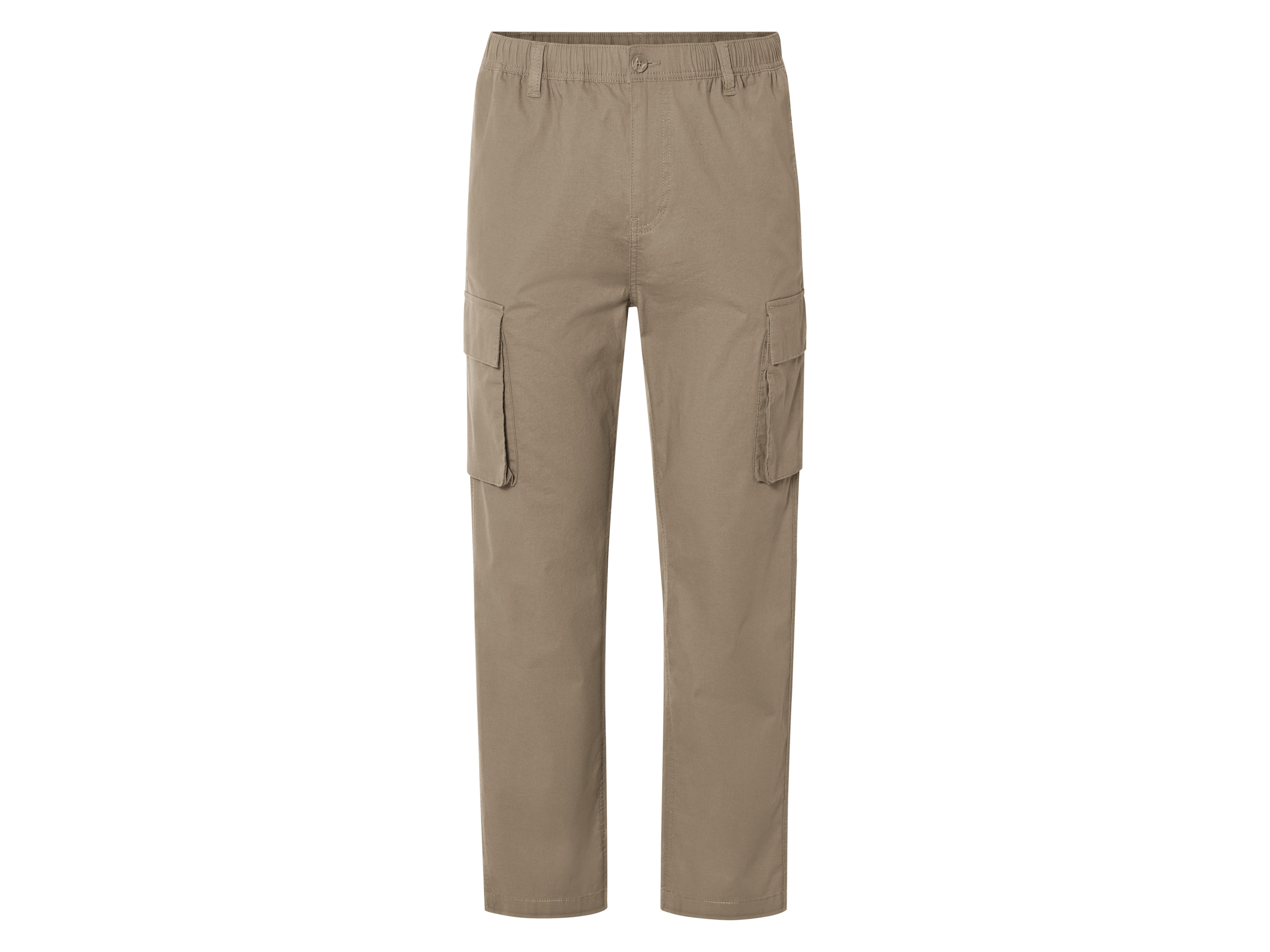 LIVERGY® Pánske cargo nohavice (béžová, S (44/46))