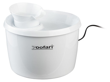 zoofari® Fontánka pre domáce zvieratá, 2,7 l