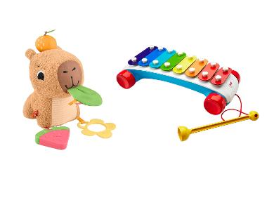 FISHER-PRICE Plyšová kapybara/Xylofón