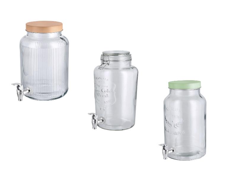 SILVERCREST® Sklenený zásobník na nápoje