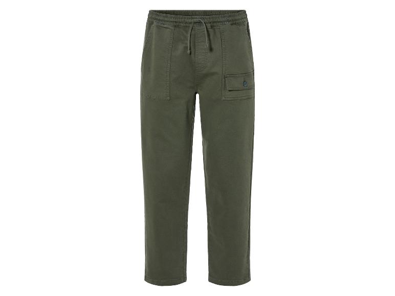 Livergy® Pánske cargo nohavice (XL (56/58), zelená)