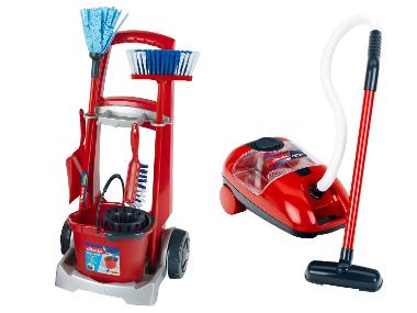 Vileda Hračkársky upratovací vozík s metlou/vysávač