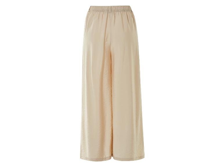 esmara® Dámske široké nohavice Wide Leg (béžová, 34)