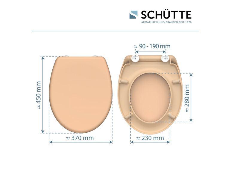 Prejsť na zobrazenie na celú obrazovku: Schütte WC sedadlo z duroplastu – obrázok 40