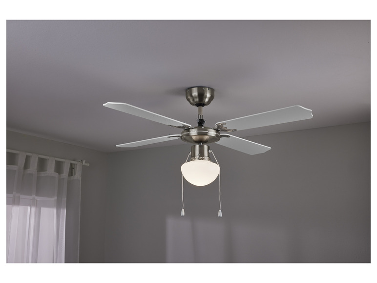 Prejsť na zobrazenie na celú obrazovku: LIVARNO home Stropný ventilátor s LED svietidlom – obrázok 2