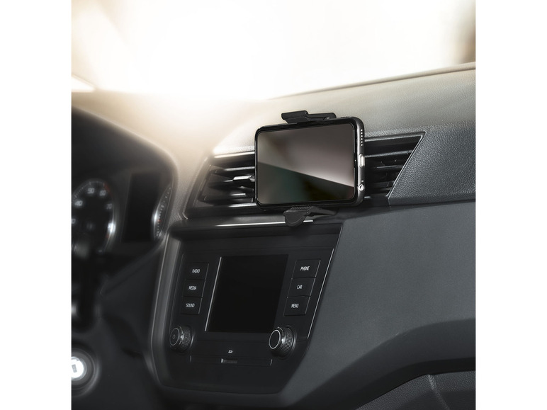 Prejsť na zobrazenie na celú obrazovku: ULTIMATE SPEED® Držiak na smartfón do auta/Spony na slnečnú clonu do auta – obrázok 4