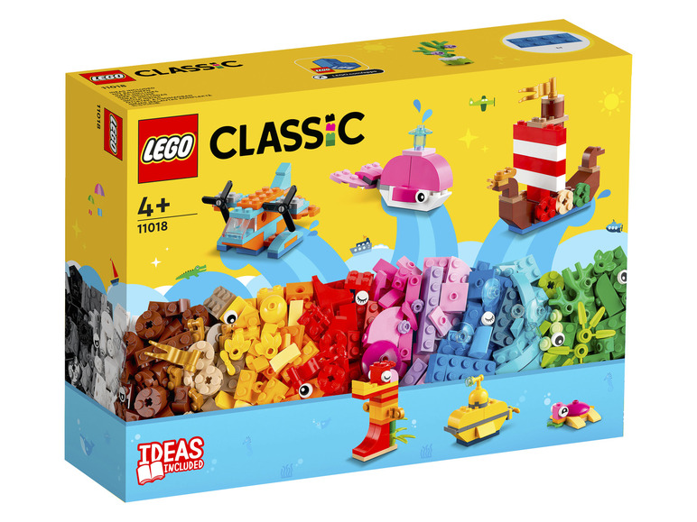 Prejsť na zobrazenie na celú obrazovku: LEGO® Classic 11018 Kreatívna zábava v oceáne – obrázok 2