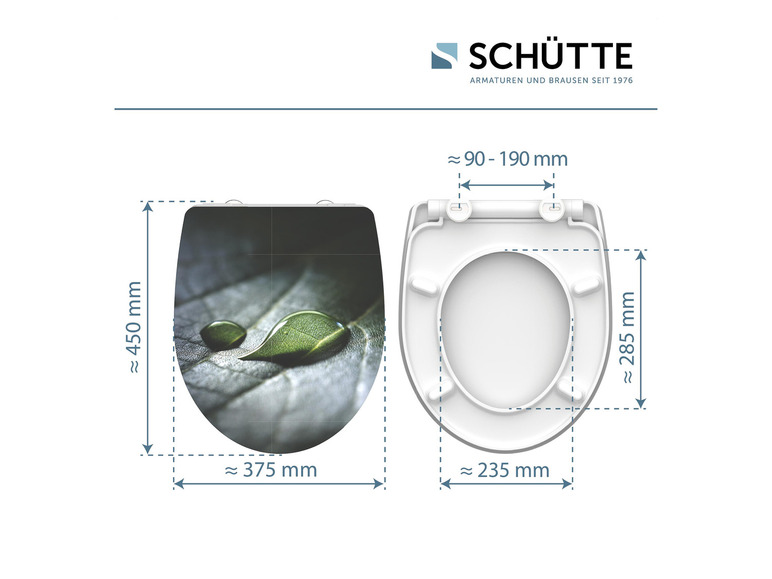 Prejsť na zobrazenie na celú obrazovku: Schütte WC doska so spomaľujúcim mechanizmom – obrázok 7