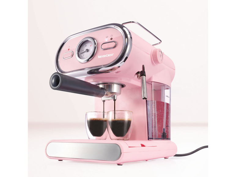 Prejsť na zobrazenie na celú obrazovku: SILVERCREST® KITCHEN TOOLS Espresso kávovar SEM 1100 D3, bledoružový – obrázok 5